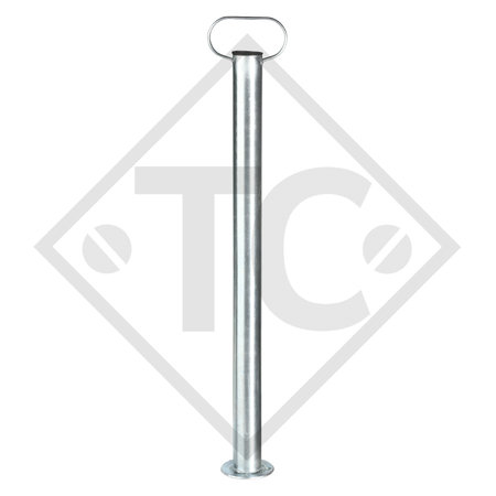 Rigid steady leg 48mm round, RSR 480-700