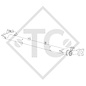 Axle without brakes 2100kg FIAT DUCATO LAIKA CREOS 3010 axle type DB 2100, 37.92.000.012