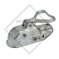 Coupling head WW 200-B3-H for braked trailers