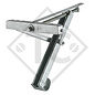 Extendable corner steady ADS 460 V, suitable for all trailer types