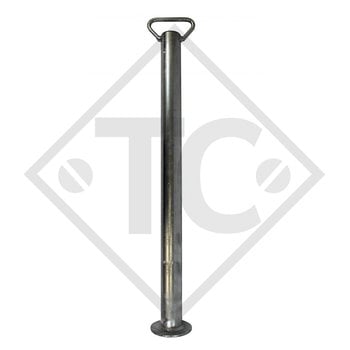 Rigid steady leg 48mm round