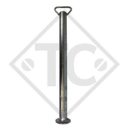 Rigid steady leg 48mm round