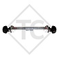 Braked axle SWING 1350kg axle type CB 1355, 46.24.379.180