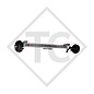 Braked axle SWING 1350kg axle type CB 1355, 46.24.379.180