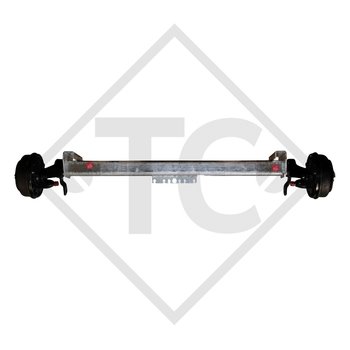 Braked axle SWING 1350kg axle type CB 1355, 46.24.379.184