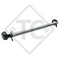 Braked axle 850kg SWING axle type CB 854, 46.16.379.268