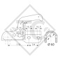 Coupling head WW 350-R CH for braked trailers