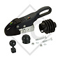 Coupling head WS 3500-D 65 with anti-sway damping for braked trailers