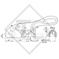 Cabezal WS 3000-D 50 con estabilizador para remolques con freno