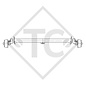 Braked axle 900kg EURO1 axle type B 850-5 - Chateau