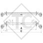 Braked axle 900kg EURO Plus axle type B 850-5, KNAUS SUDWIND