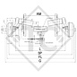 Eje con freno SWING V-TEC 1500kg tipo de eje SCB 1505, 46.27.379.916, 4013636