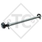 Braked axle SWING 1500kg axle type CB 1505, 46.27.379.500