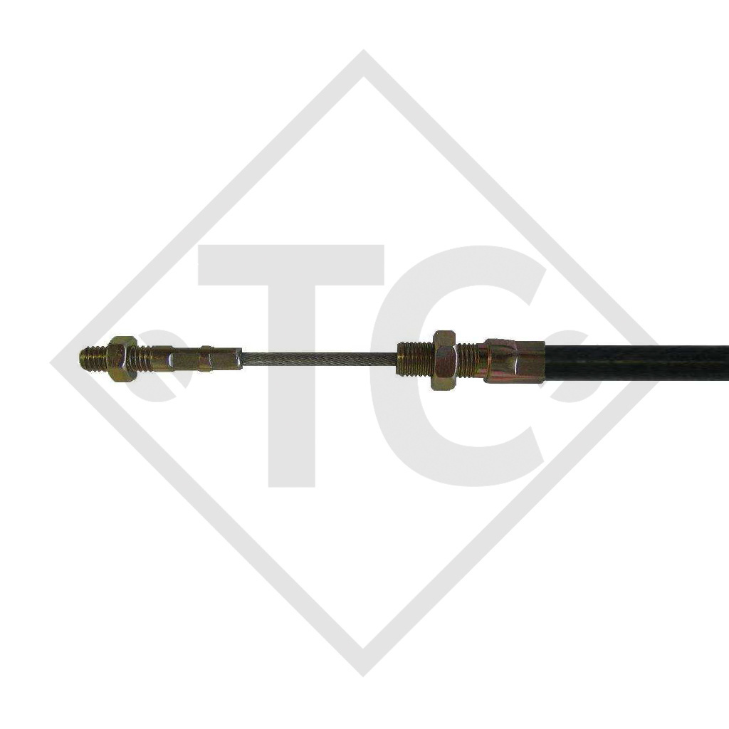 Câble 561410 pour commandes de freinage avec filetage et œil