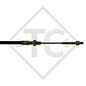 Bowden cable 1292864 for overrun device with thread