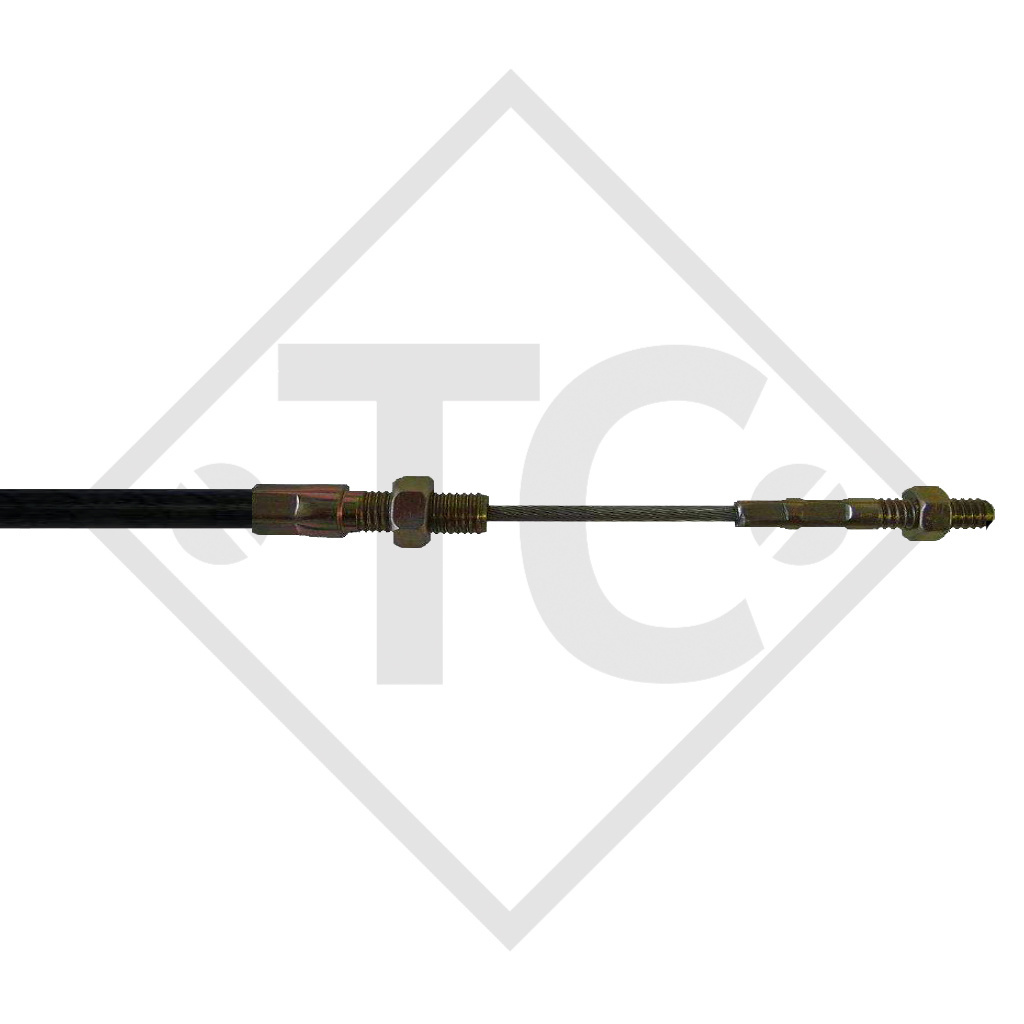 Cable bowden 1225717 para enganches de inercia con rosca