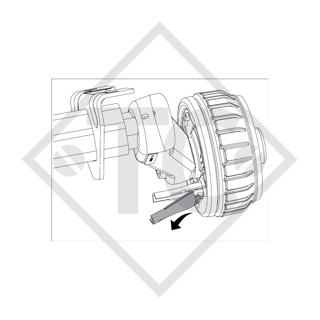 Bowden cable 247282 hook in with nipple, vers. PROFI LONGLIFE