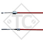 Cable bowden 299708 con rosca M8, versión PROFI LONGLIFE