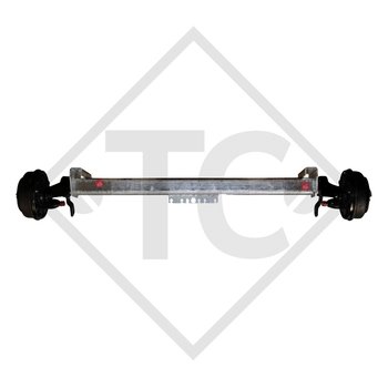 Braked axle 1050kg SWING axle type CB 1055, 46.21.379.455 HUMBAUR