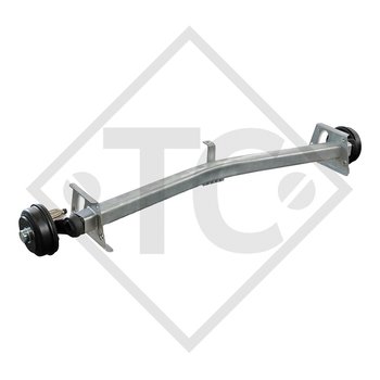 Braked axle SWING 1050kg axle type SCB 1054, 46.21.379.917, Dethleffs Beduin