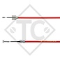 Bowden cable 1731552 hook in with nipple, vers. PROFI LONGLIFE