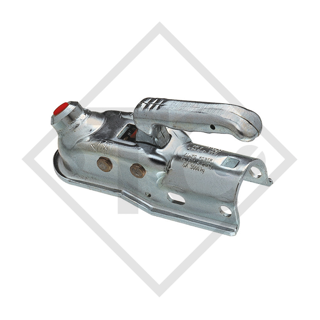 Coupling head AK 300 A Compact for braked trailers