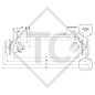 Eje con freno SWING 1500kg tipo de eje CB 1505, 46.27.379.266