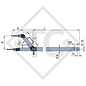 Towbar connection ZOV 1.2-1.1 B height-adjustable with drawbar section up to 1200kg, 47.23.403.010