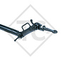 Towbar connection ZOV 1.2-1.1 B height-adjustable with drawbar section up to 1200kg, 47.23.403.012