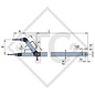 Towbar connection ZOV 1.2-1.1 B height-adjustable with drawbar section up to 1200kg, 47.23.403.017
