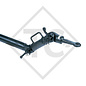 Towbar connection ZOV 2.5-1.1 height-adjustable with drawbar section up to 2500kg, 47.41.403.011