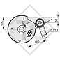 Essieu RONDO 1500kg freiné type d'essieu DB 1505, 45.27.379.501