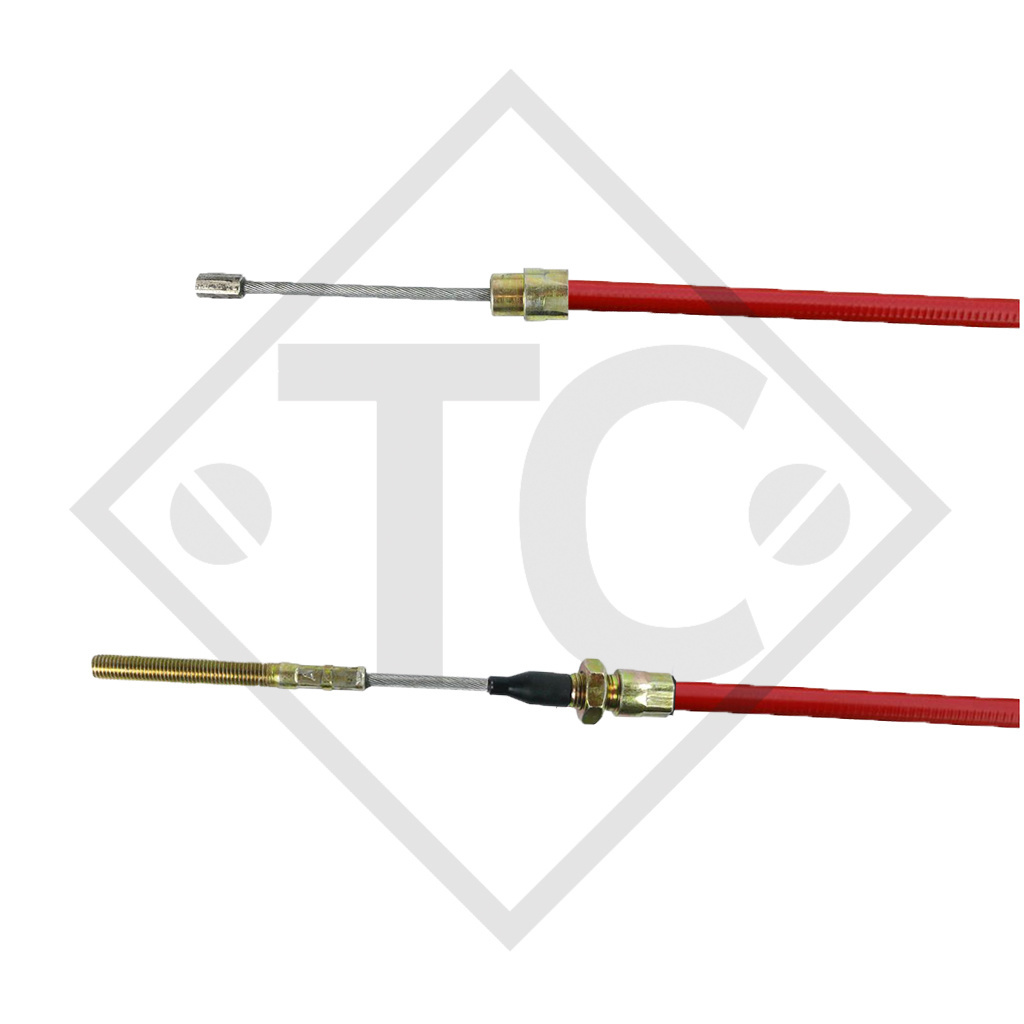 Bowden cable 366165 hook in with thread M10, vers. PROFI LONGLIFE