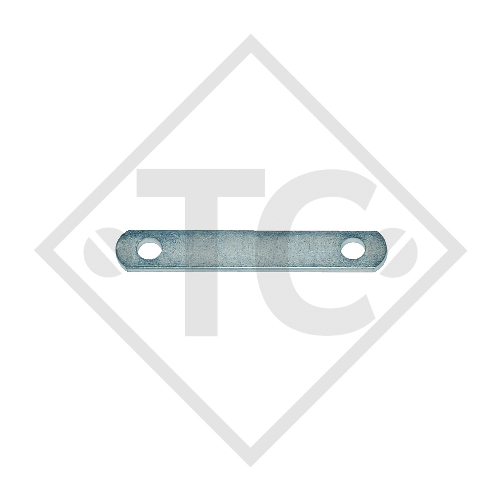 Drawbar shaft strap for ZEA drawbars, distance 100mm