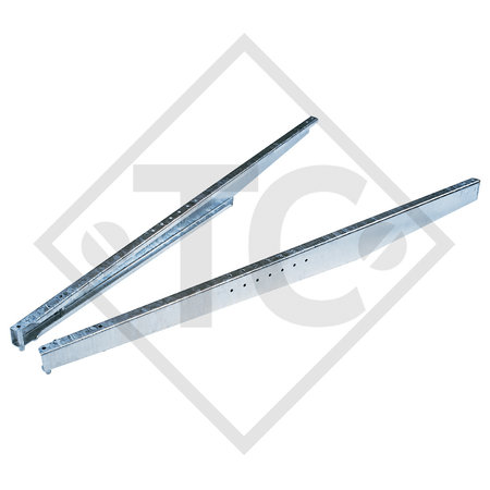 Towbar connection (pair) ZEA 2.0-1.1 to 2000kg, 05.447.26.24.1
