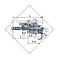 Auflaufeinrichtung V Typ ZAF 1.35, 750 bis 1350kg, 48.25.581.200