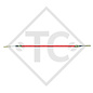 Bowdenzug 1221595 mit 2x M10 Gewinde, Hülle mit M14 Gewinde, Ausführung B - Edelstahl