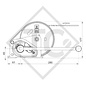 Arganello BASIC 900kg, tipo 900 Compact con freno automatico a pressione, senza automatismo di srotolamento, senza fune/cinghia