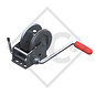 Towing winch BASIC 500kg, type 500 without automatic weight brake, without cable/band, without packaging