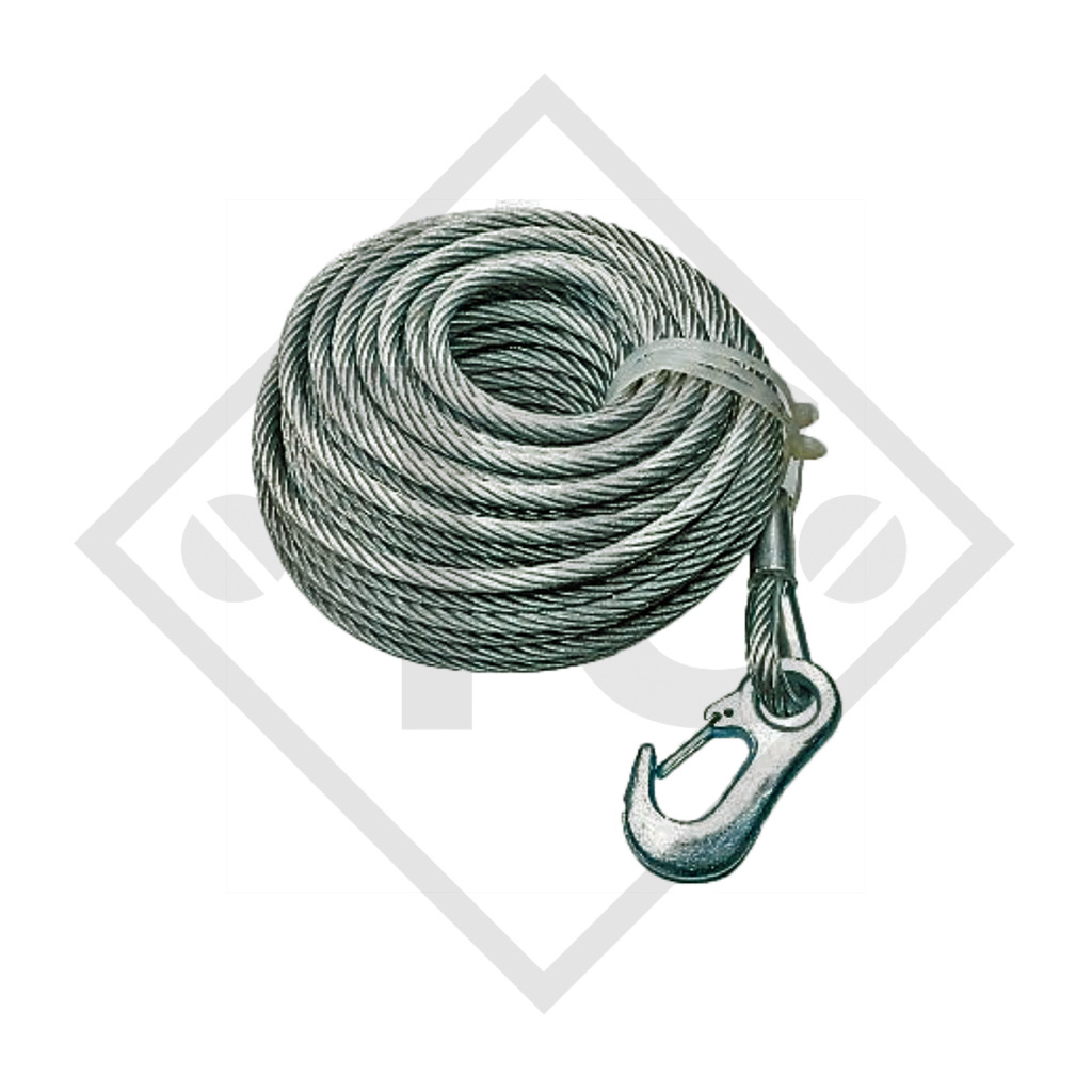 Cable for lifting and towing for winch type 501 PLUS