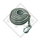 Cable for lifting and towing for winch type 900 Compact, 900 BASIC and 901 PLUS