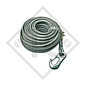 Cable for lifting and towing for winch type 1201 PLUS