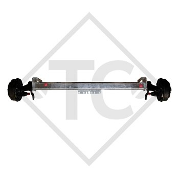 Essieu SWING 1500kg freiné type d'essieu CB 1505, 46.27.379.419, HUMBAUR
