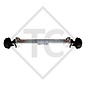 Braked axle SWING 1500kg axle type CB 1505, 46.27.379.266