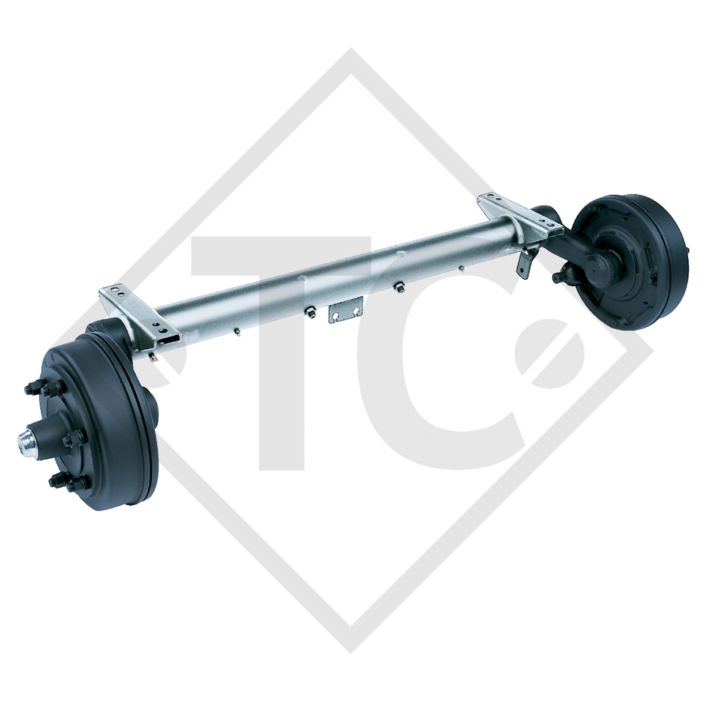 Braked axle 2100kg RONDO axle type DS 2106, 45.37.373.410