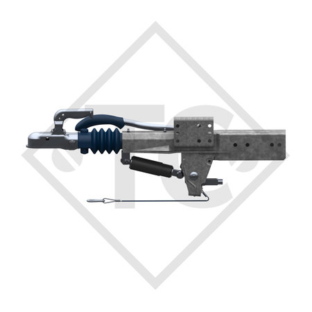 Overrun device square type ZAAQ 1.0-3, 540 to 1000kg, 48.20.981.002