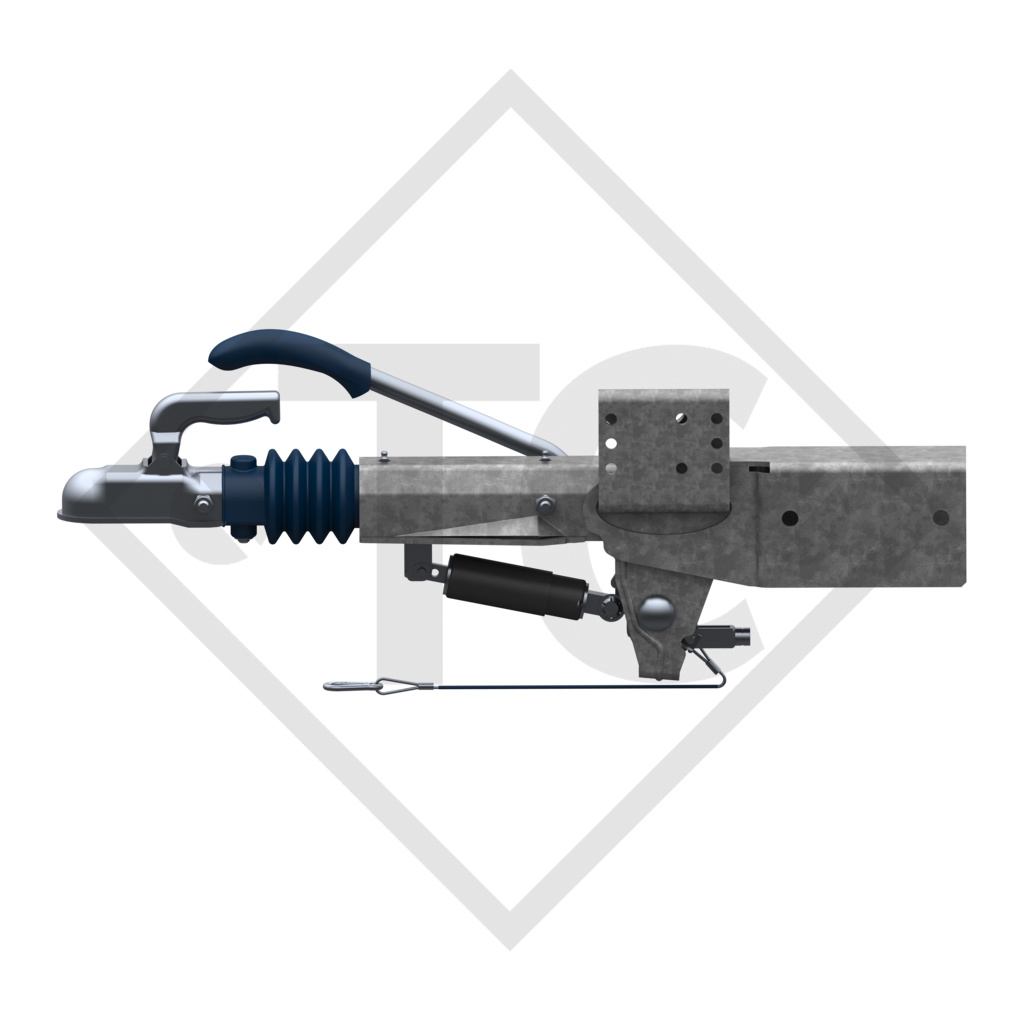 Overrun device square type ZAAQ 2.5-3, 1350 to 2500kg, 48.41.981.000