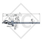 Zugeinrichtung ZAAR 2.0-1 mit Auflaufeinrichtung ZAAQ2.0 / ZDG8-3 Deichselprofil gerade 1250 bis 2000kg, 48.36.181.073