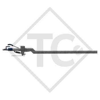 Repulsore ZAAR 2.0-3 con freno a repulsione ZAAQ2.0-3 / ZDG8-3 timone curvo 1250 - 2000kg, 48.36.381.087