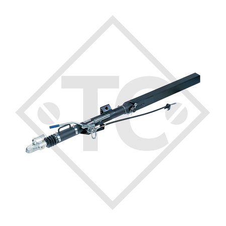 Repulsore ZAA 3.5-1.1 con freno a repulsione AK 3510 A e timone rimovibile 2500 - 3500kg, 47.51.181.004